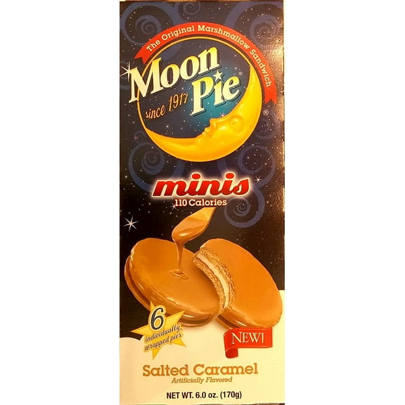 Moon Pie Minis - Salted HYZ01 Caramel (110 Calories) 6 Ct.