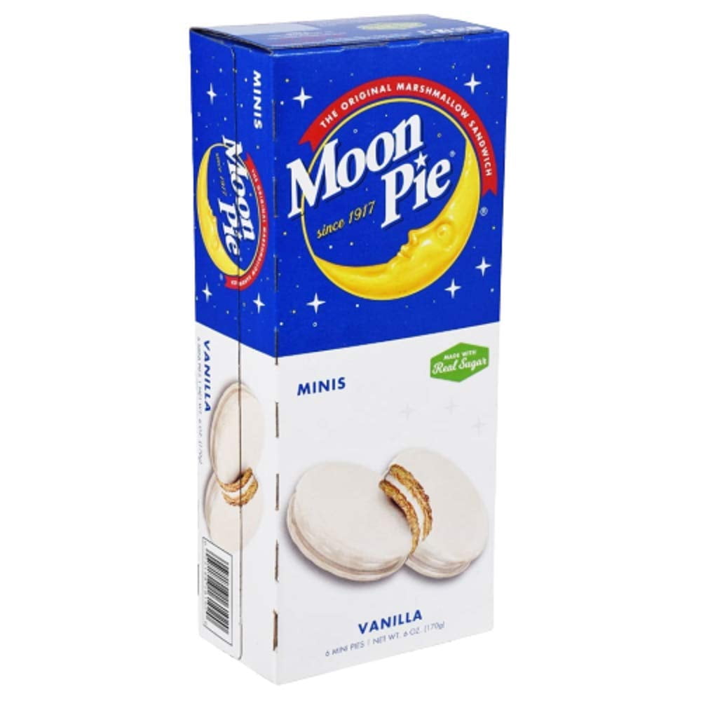 Moon Pie Minis Vanilla Marshmallow Sandwiches, 6-ct. (2 Pack)