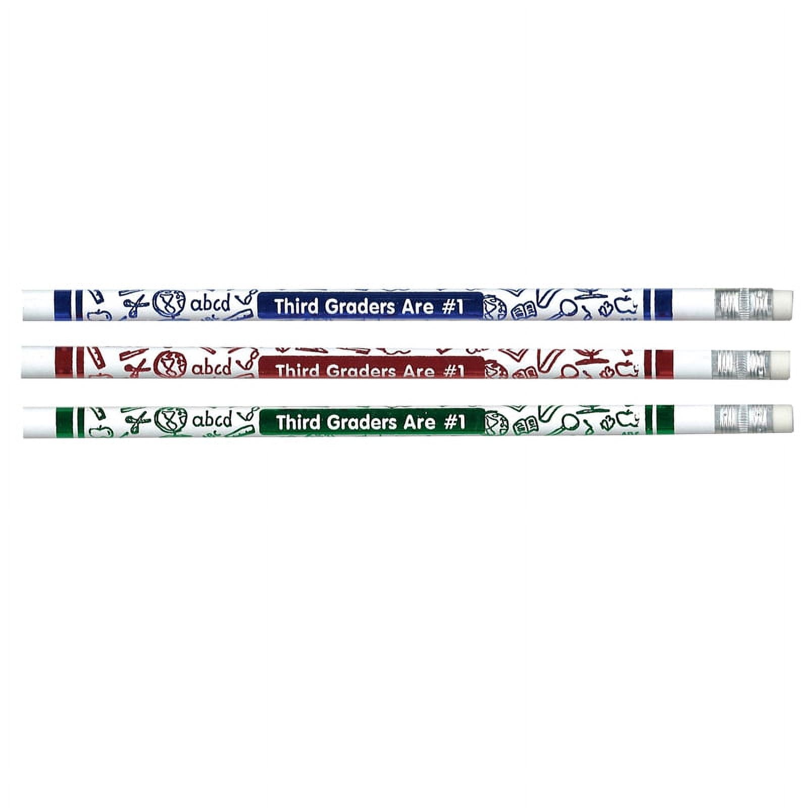 Moon Products 3rd Graders are #1 Pencil, Pack of 144