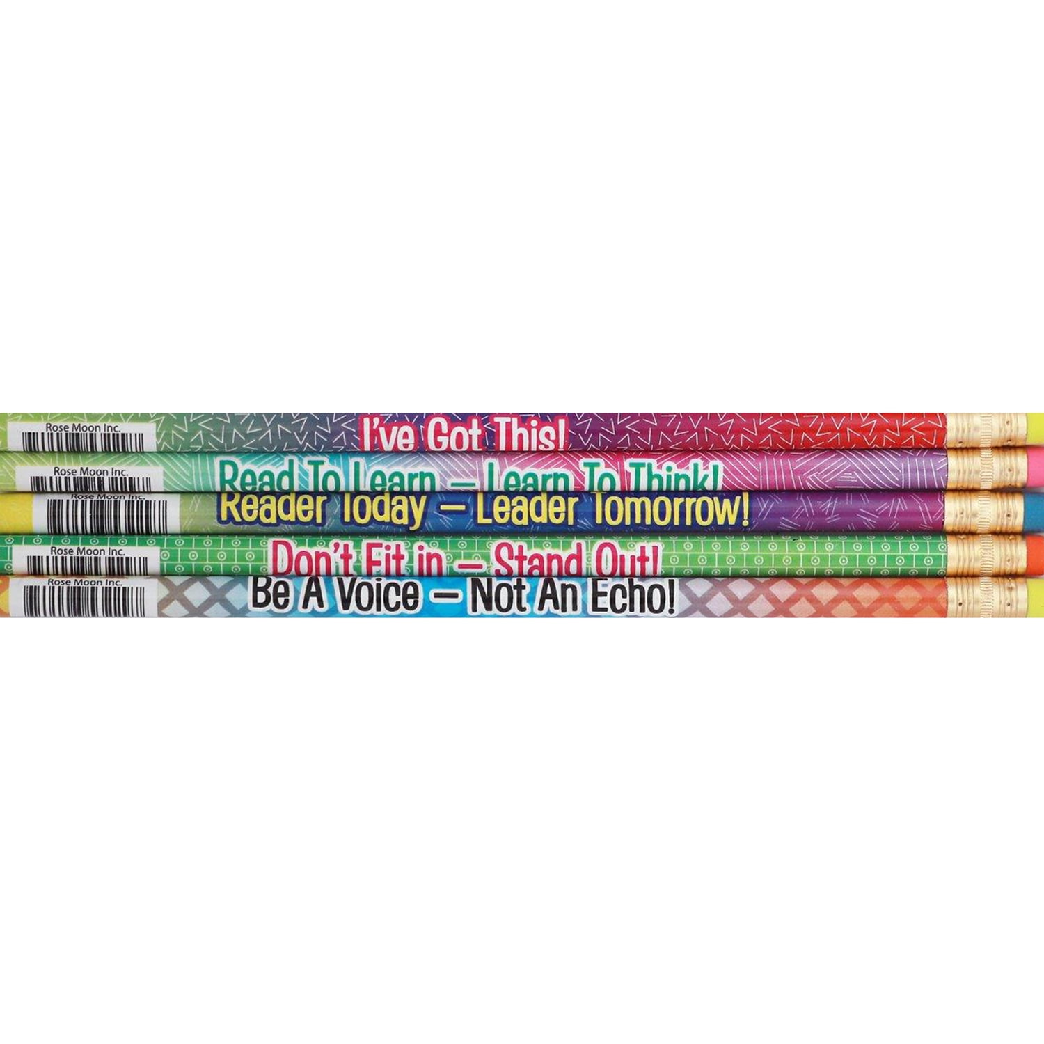 Moon Products Motivate Me Pencils Assortment, Box of 144