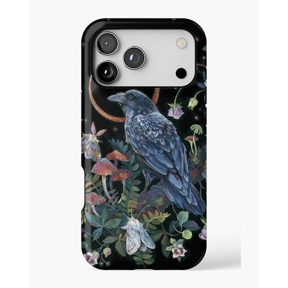 Moon Raven H404 Premium Durable Case for iPhone 17 16 15 14 13 12 11 Pro Max – Unisex Style