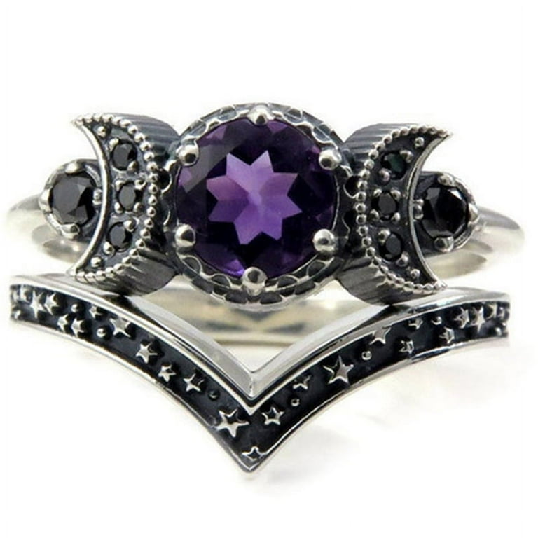 Vintage online moon ring