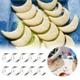 thumbnail image 1 of Moon Shape Stainless Steel Cookie Moulds - Create Adorable and Surprise Loved Ones with This Baking Tool for All Occasions, 1 of 7