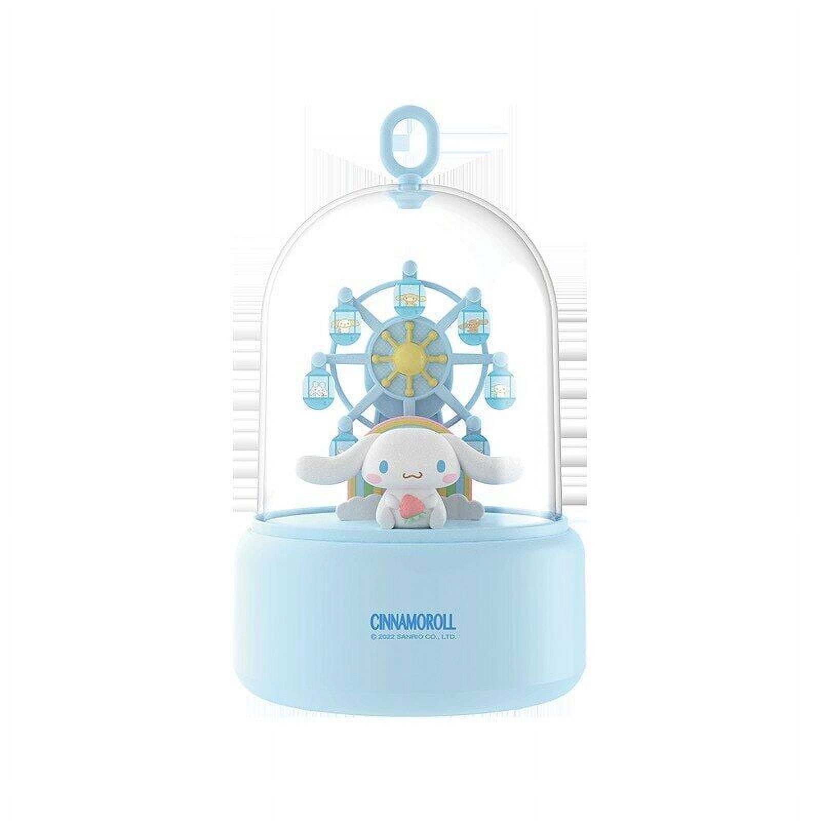 Moon Shaped Night Light Kuromi Cinnamoroll Bedside Lamp Desk Lamp sweet Gift For Kids