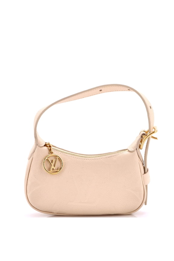 Moon Shoulder Bag Monogram Empreinte Giant Mini By Rebag