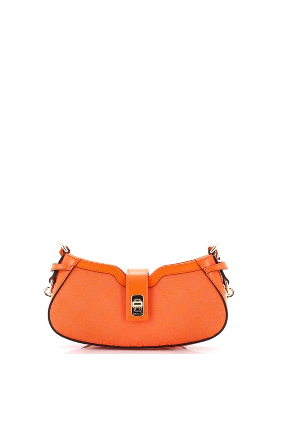Moon Side Shoulder Bag GG Canvas Mini By Rebag