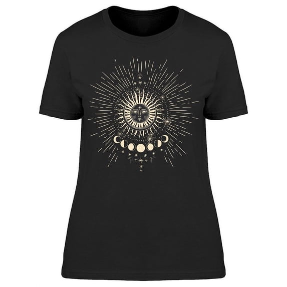 Moon Stages T-Shirt Women -Image by Shutterstock, Female Small