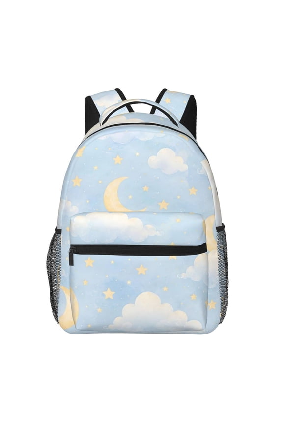 Moon Star Cloud Backpack Lightweight Travel Bag for Men and Women