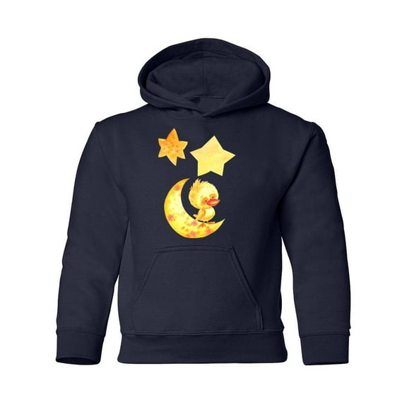 Moon Star Duckling Hoodie Juniors -Image by Shutterstock,  Large