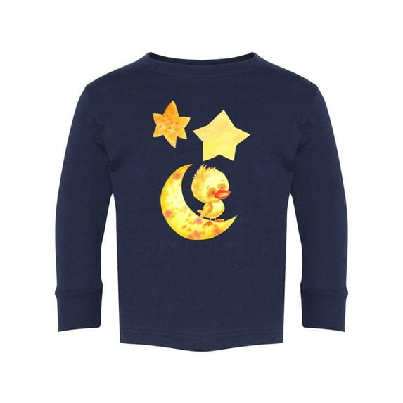 Moon Star Duckling Long Sleeve Toddler -Image by Shutterstock, 3 Toddler