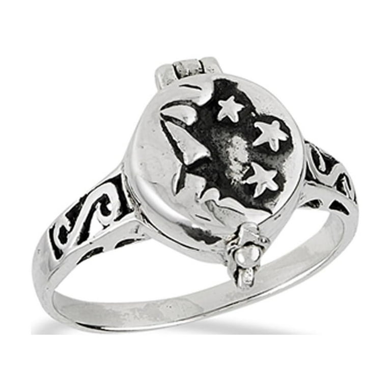 Sterling Silver Potion/Moon/Star Ring Sterling Silver Potion/Moon/Star Ring