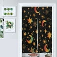 thumbnail image 1 of Moon Star Sky Door Curtain Nordic Living Room DoorCurtain Porch Partition Curtain Kitchen Rative Half Curtain, 1 of 4