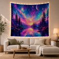 thumbnail image 1 of Moon Stars Saturated with Cosmic Glowing Horizon Where, Mystical Fantasy for Space Lovers, Galaxy Room Decor, Graduation Gift, Tapestry Wall Hanging for Bedroom and Dorm, 1 of 7
