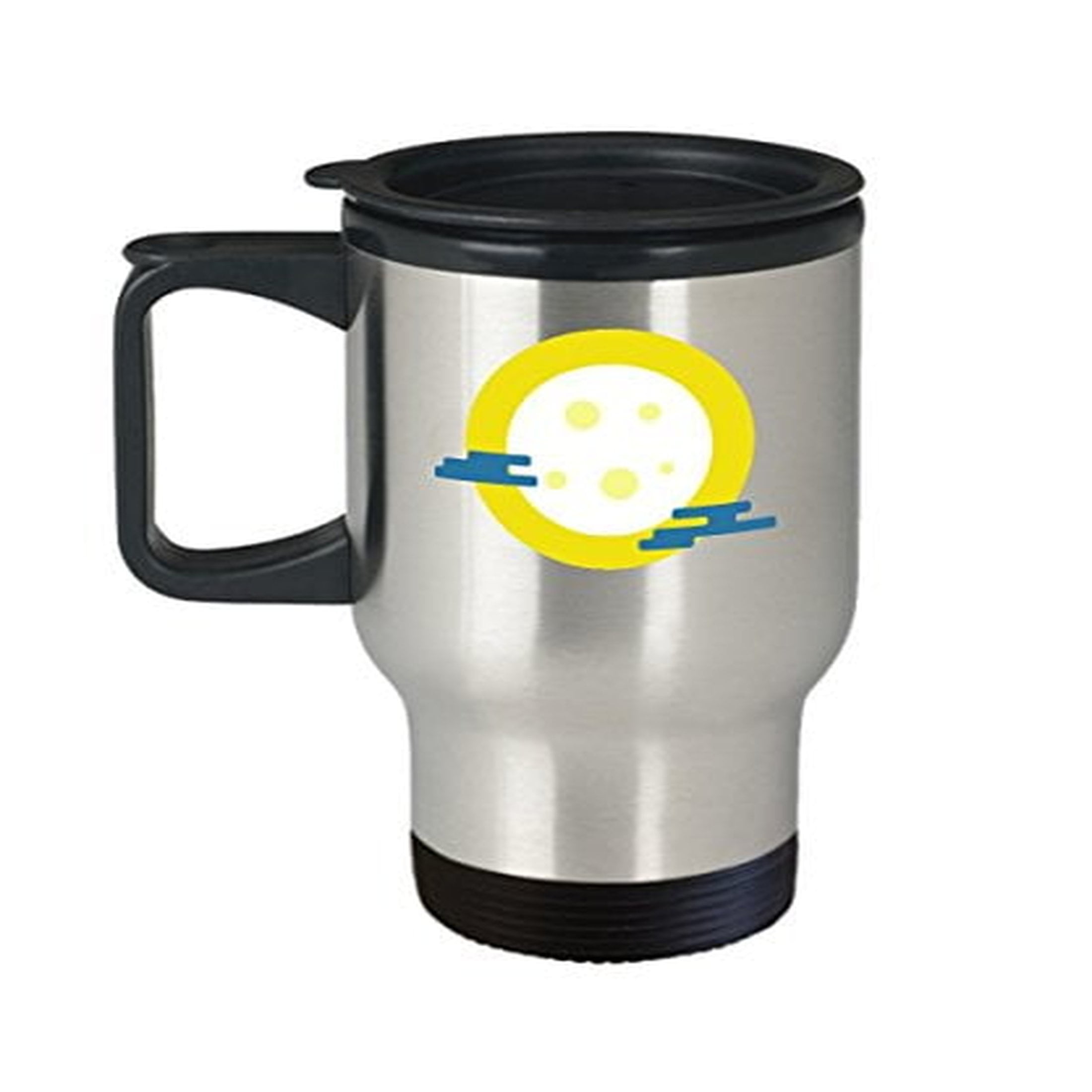 Moon Travel Coffee Mug Kids Astronomy Gifts 14 oz Stainless - Main Image