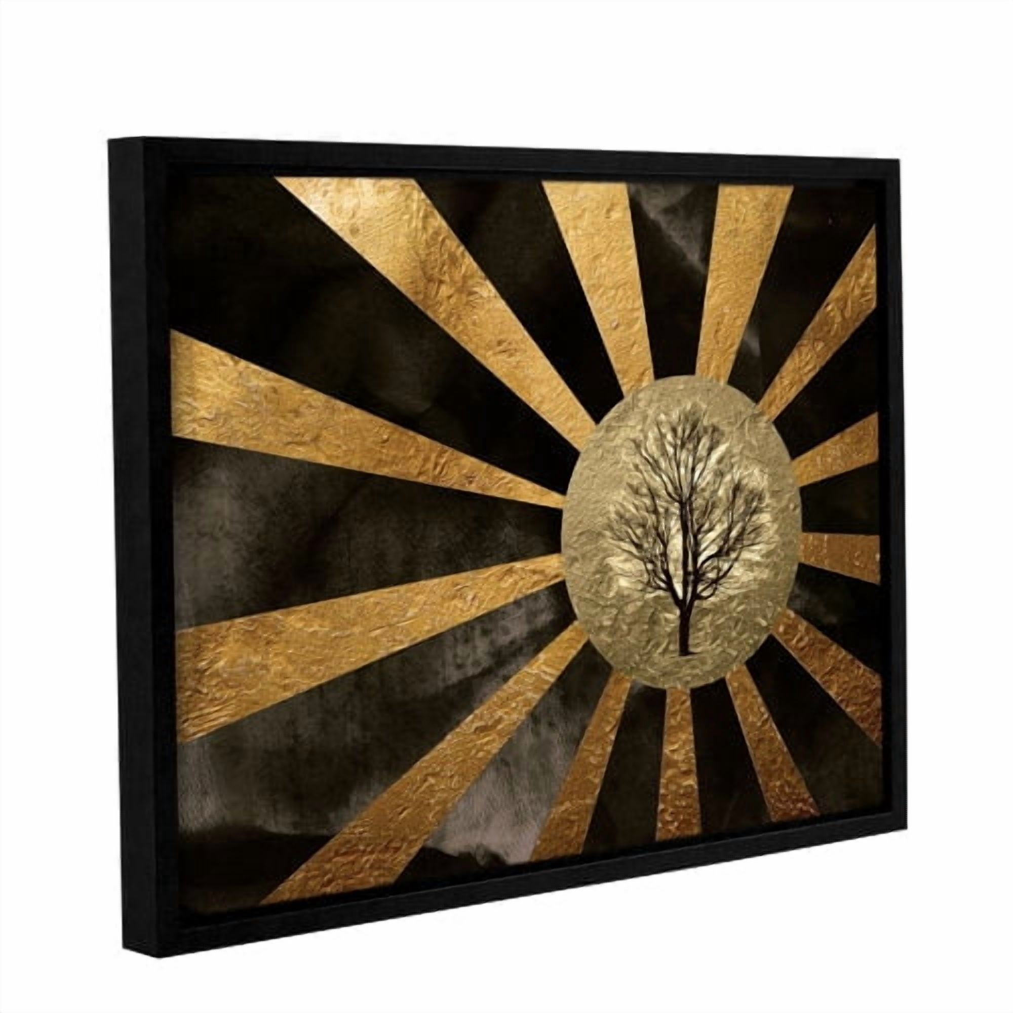 Moon Tree Gallery Wrapped Floater-framed Canvas