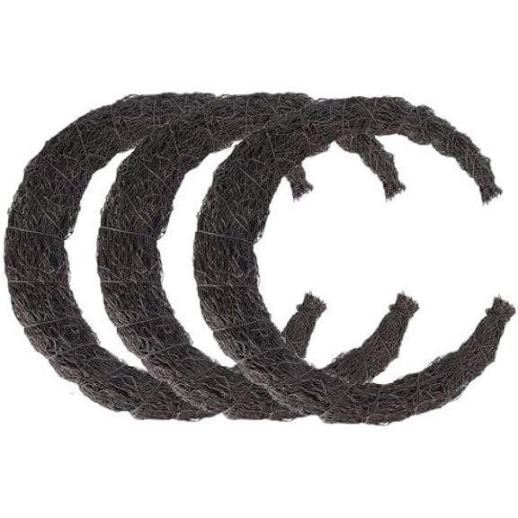 Moon Wreath for Front Door - 14 Inch Crescent Moon DIY Faux Grapevine Wreaths Base Crafts - 3 PCS$$Home Decor, Kitchen, & Other