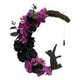 Moon Wreaths For Front Door Moon Wreath With Cat Wall Cat Door Wreath