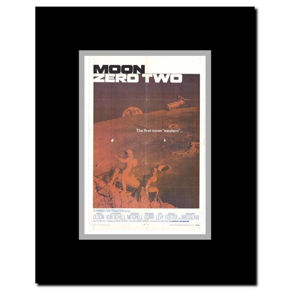 Moon Zero Two Framed Movie Poster
