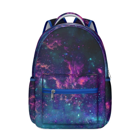 Moon and Stars Waterproof Bookbag with Padded Straps & Spacious Storage