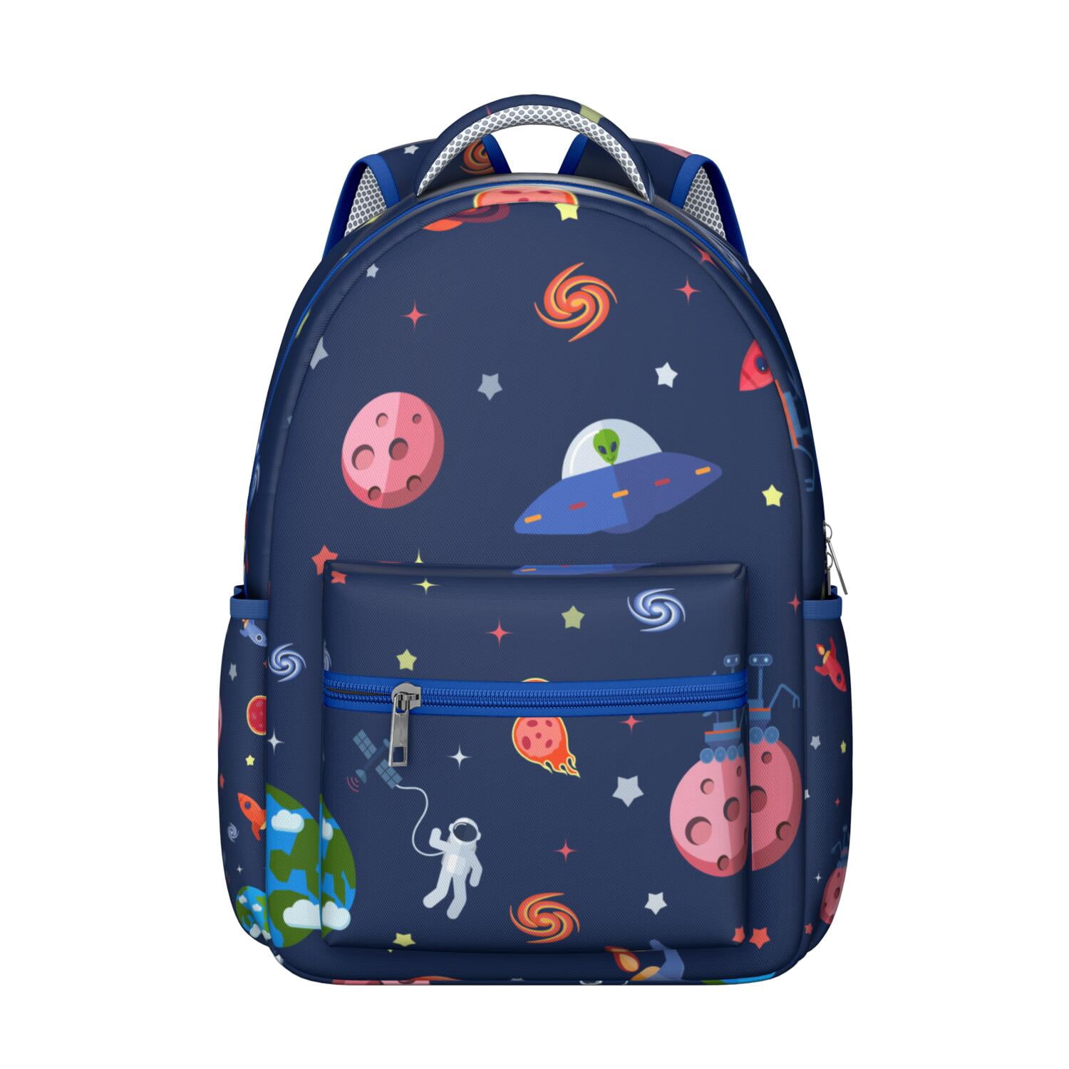 Moon and Stars Waterproof Bookbag with Padded Straps & Spacious Storage