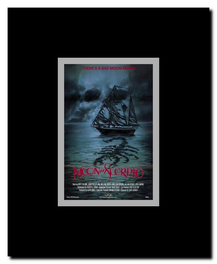 Moon in Scorpio Framed Movie Poster