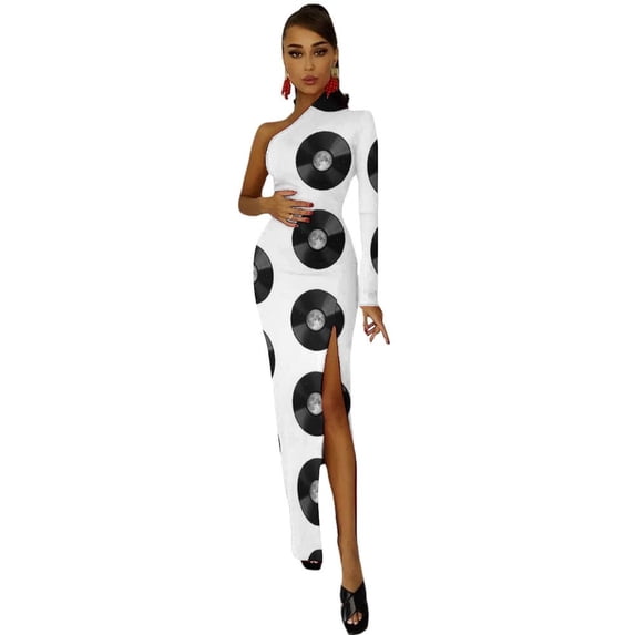 Moon song Half Dleeve Split Dress Woman clothing elegant guest wedding dress summer dresses ladies