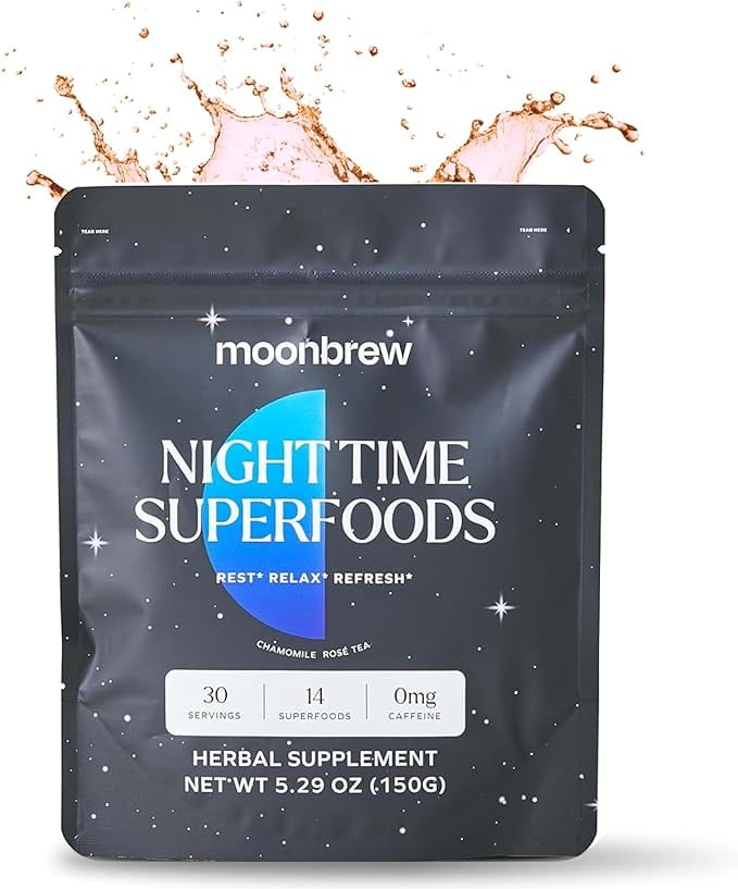 MoonBrew Magnesium Sleep Tea: Natural Melatonin-Free Sleep Aid | 14 ...