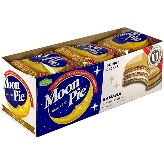 MoonPie Double Decker Banana Pie -- 54 per case.