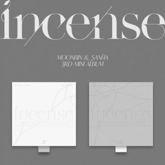 Moonbin & Sanha - Incense - Random Cover - incl. 72pg Booklet, Message Card Holder, 2 Photocards, Lyrics Brochure + Folded Poster - Music & Performance - CD