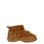 ショートブーツ・ブーティ MOON BOOT Woman Flat ankle boots Brown 80D2480100 M008 Moon Boot