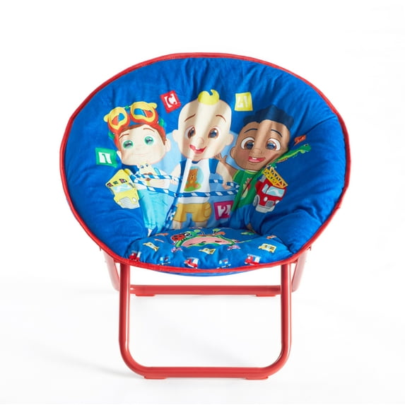 Moonbug Cocomelon Red Polyester Folding Chair for Toddler