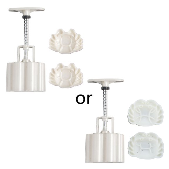 Mooncake Moulds Hand Press Mooncake Cutters Pastry Decoration Tools for Kitchen