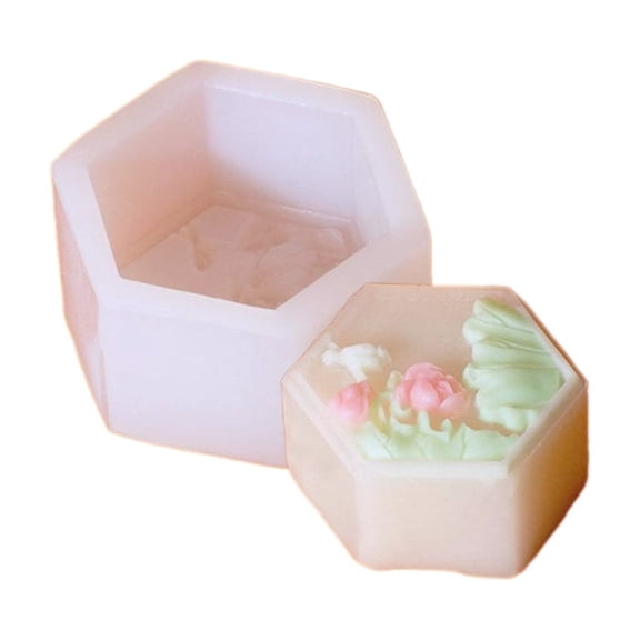 Mooncakes Molds Cake Molds Lotusflower Shape Chocolate Moulds Bakings Supplies Pastrys Moulds Mooncakes Decorating Tool