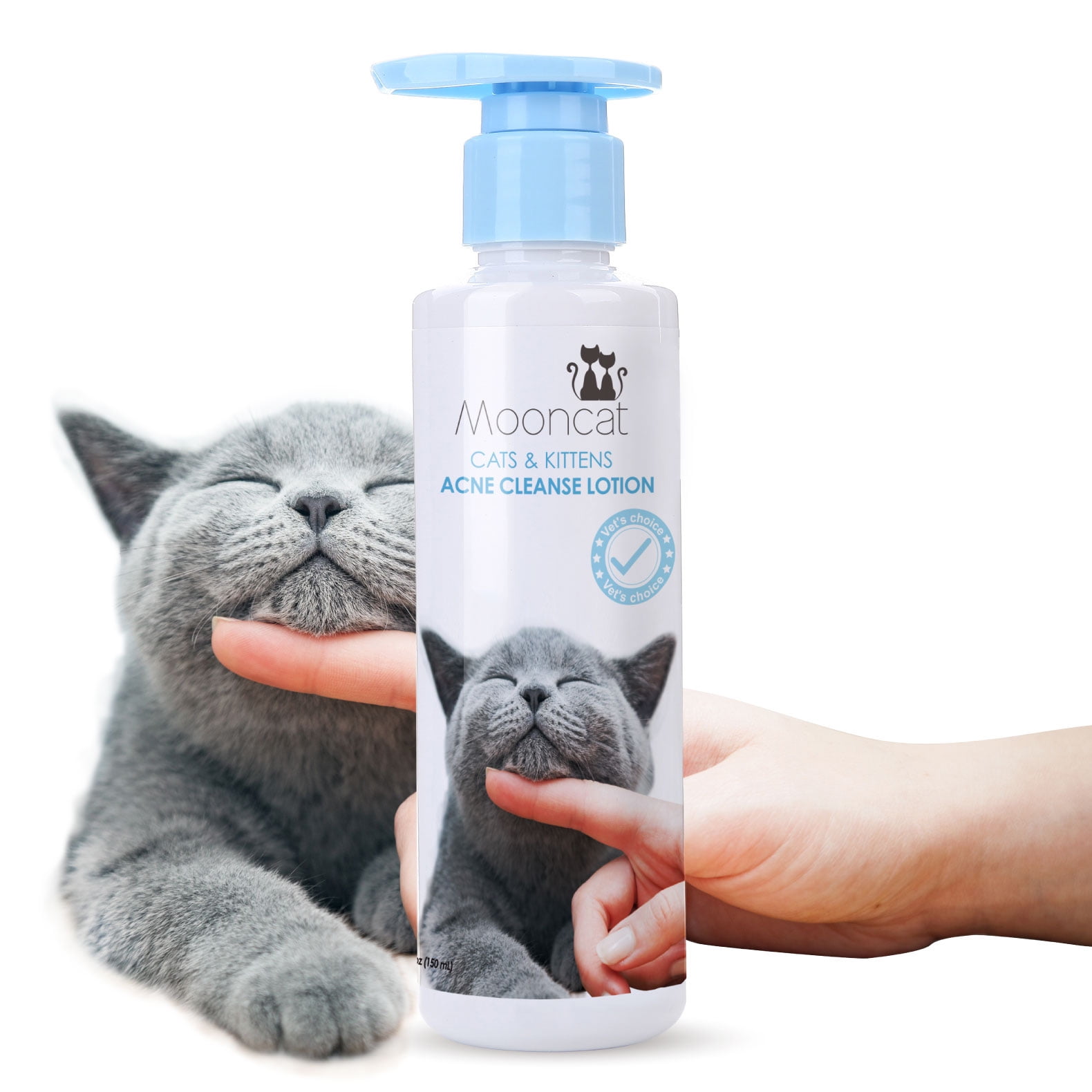 Mooncat Kitten & Cat Acne Chin Treatment First Cuztomized Cat Acne