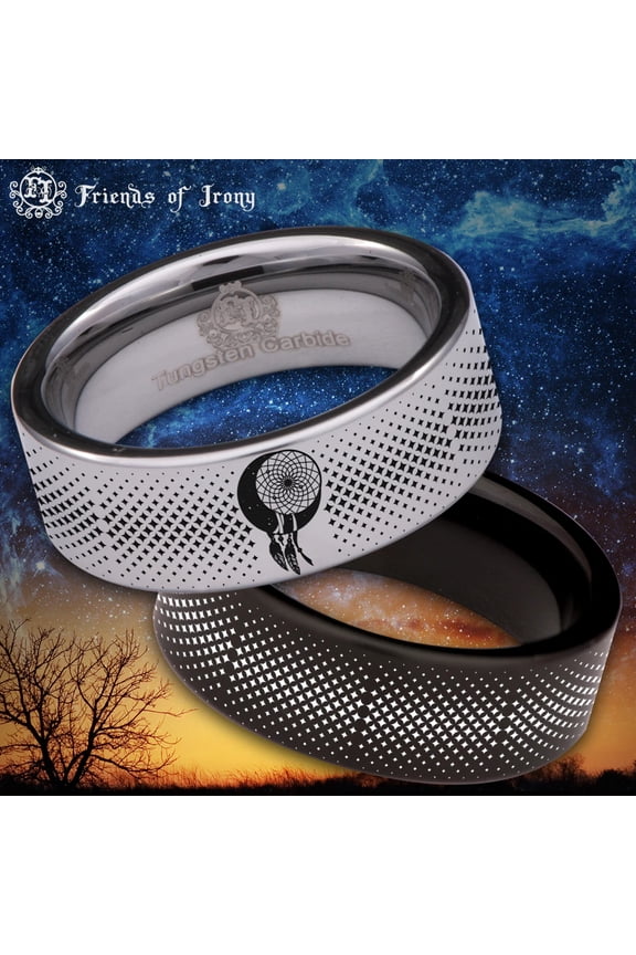 Mooncatcher Tungsten Carbide Ring