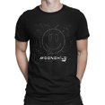 thumbnail image 1 of Moonchild Emoji - Cosmic Smiley Starry Night Men's T-shirt, 1 of 4