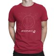 thumbnail image 1 of Moonchild Emoji - Cosmic Smiley Starry Night Men's T-shirt, 1 of 4