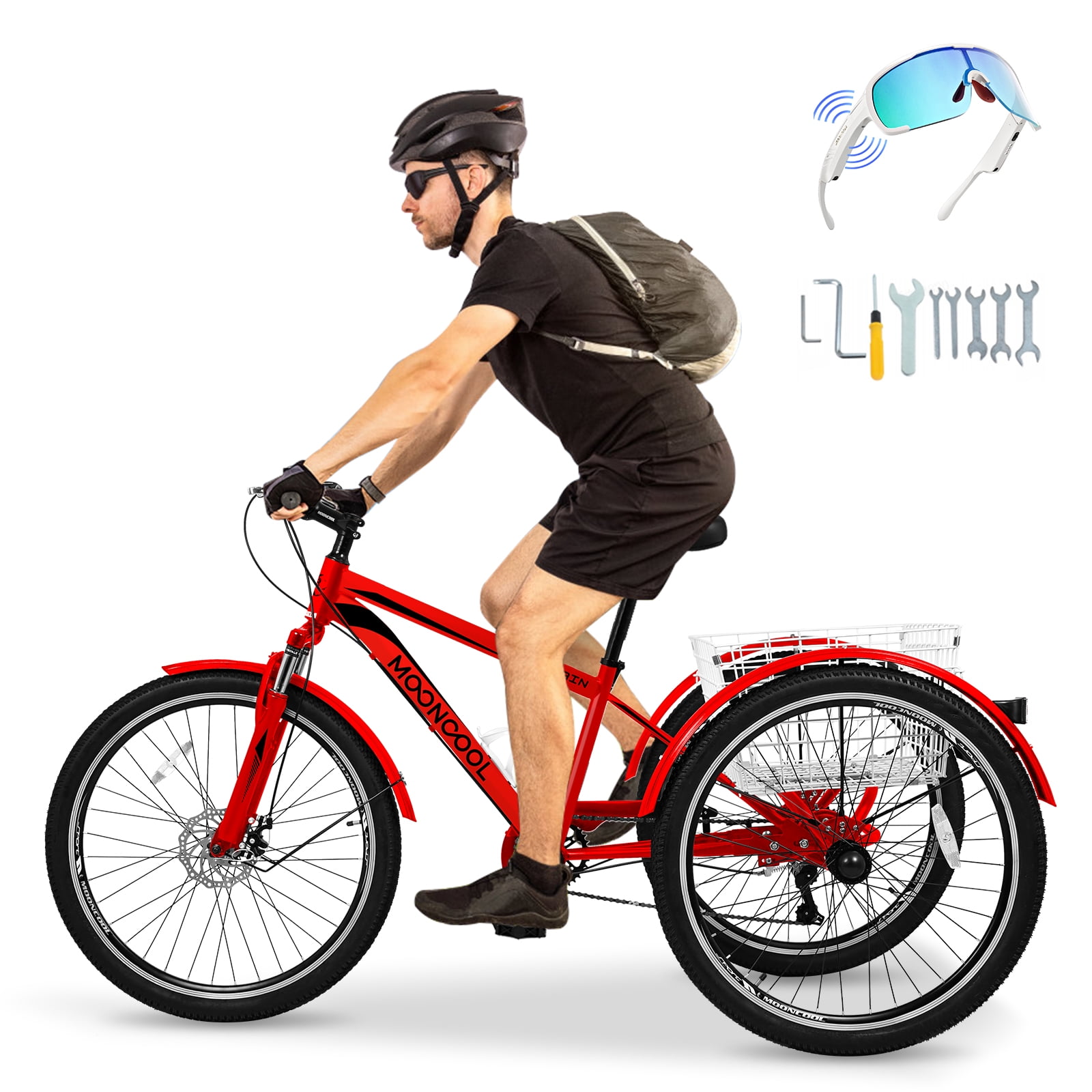 【美品】mowl Triarch Mooncool-Mountain-Tricycle-for