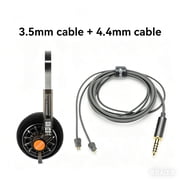 Moondrop Old Fashioned In-Ear Headphones, 40mm Large Dynamic Driver, Detachable 0.78mm 2-Pin Cable 3.5mm / Type-C / 4.4mm Plug Options
