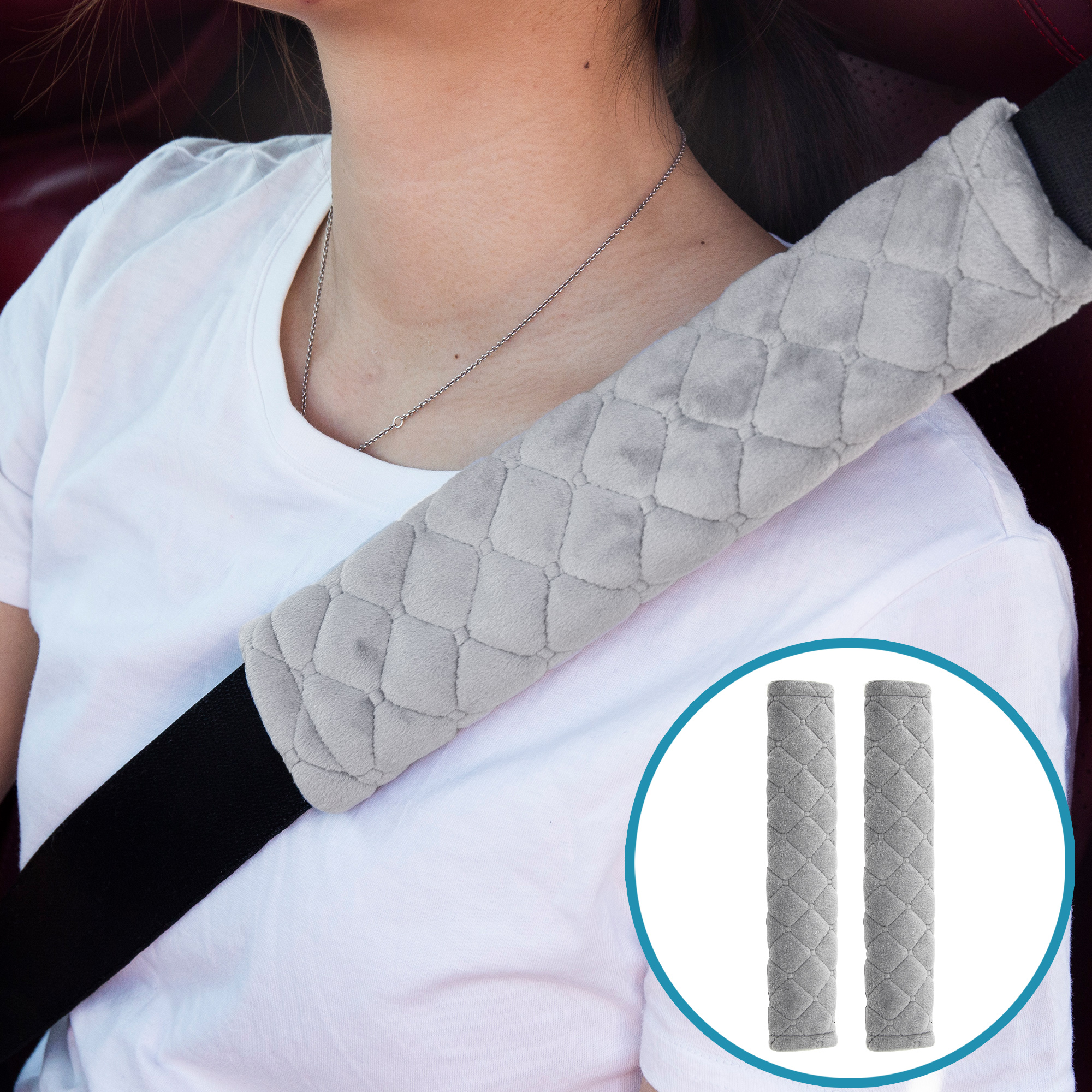 Protège-ceinture De Sécurité Pour Siège Auto - 1 Paire - Confort Pour Les Enfants
