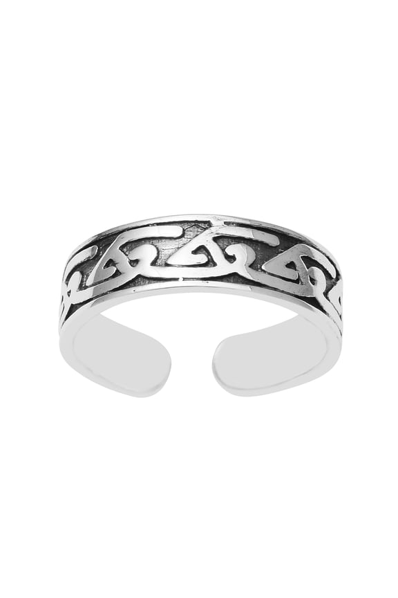 925 Sterling Silver Toe Rings Open Adjustable Women Toe Rings