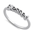 thumbnail image 1 of Mooneye 925 Sterling Silver Platinum Plated Blessed  Women Graduation Gifts Ring Jewelry, 1 of 7