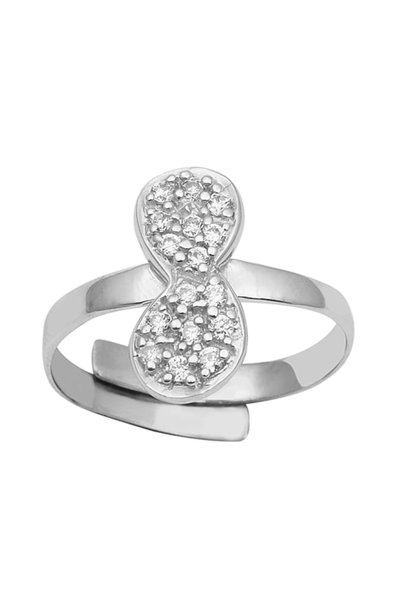 Elegant And Comfortable 925 Sterling Silver Simple Toe Rings For Women