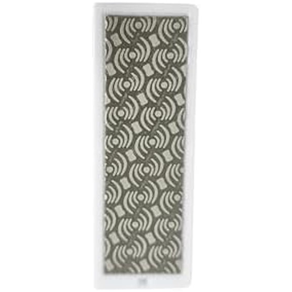 Moonflex Diamond Stone 70mm White 600 Grit Resin Bonded Diamond File for Ski and Snowboard Edge Tuning, Polishing & Sharpening Fine Grit Lapping Stone for Precision Finish