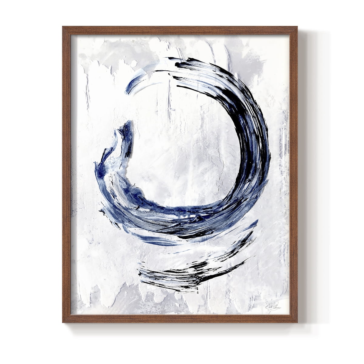 Moonglade I in Brown Solid Wood 11 x 14 Framed Print