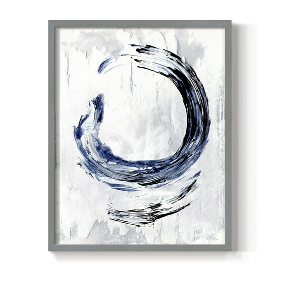 Moonglade I in Gray Solid Wood 8 x 10 Framed Print