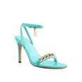 thumbnail image 1 of Mooning High Heeled Metal Chain Strap Sandals, 1 of 11