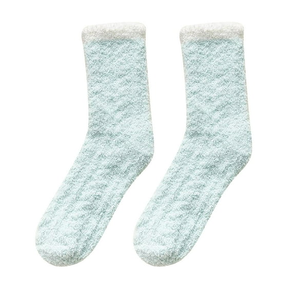 Moonker 50% off Clearance Socks Saving $5 Fashion Keep Warm Women Fashion Patchwork Ladies Patchwork Thick Socks