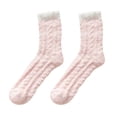 thumbnail image 1 of Moonker 50% off Clearance Socks Saving $5 Fashion Keep Warm Women Fashion Patchwork Ladies Patchwork Thick Socks, 1 of 2