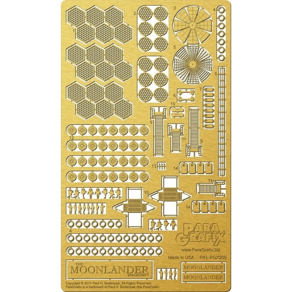 Moonlander Photoetch Set (PGX209)